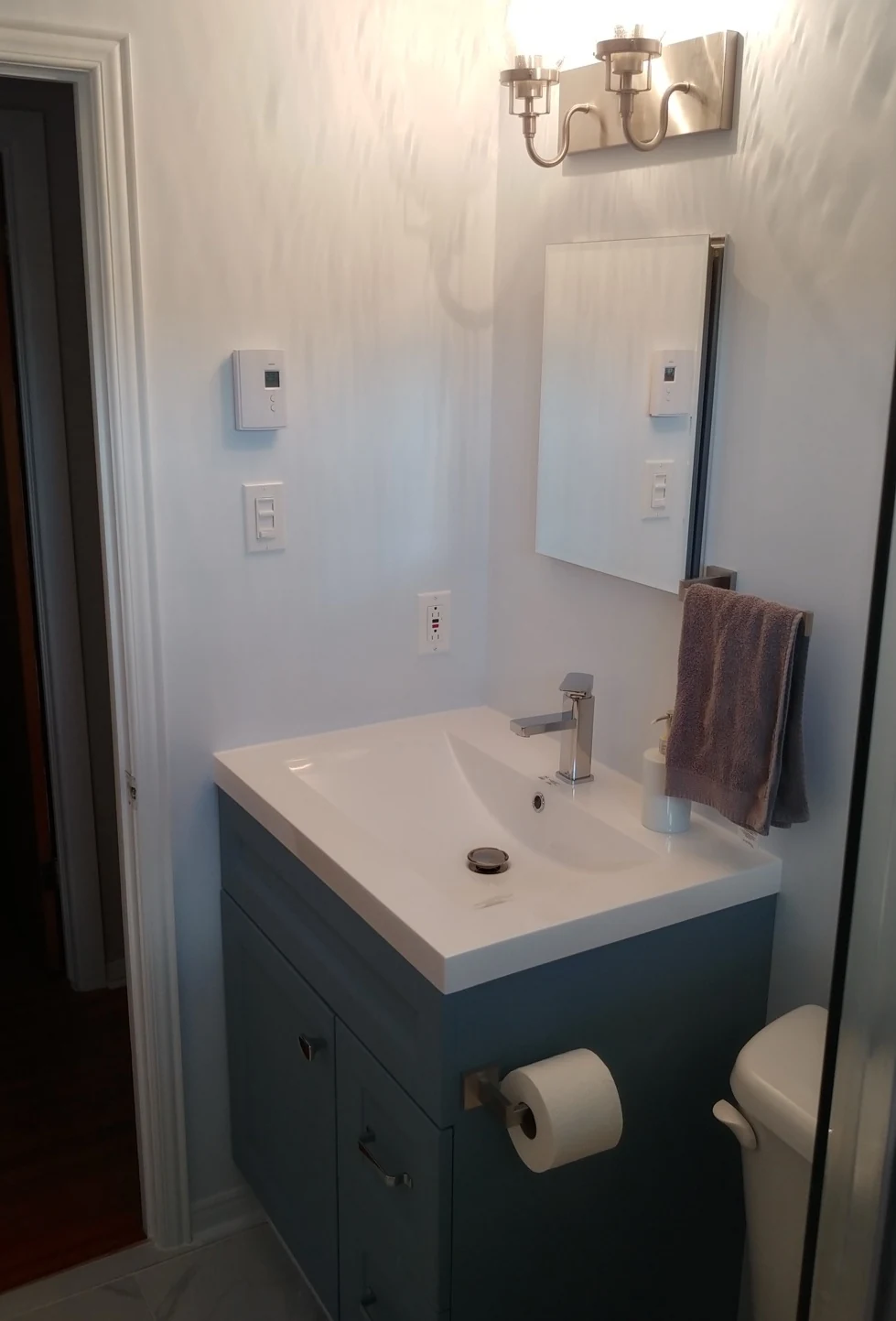 Vanité de salle de bain